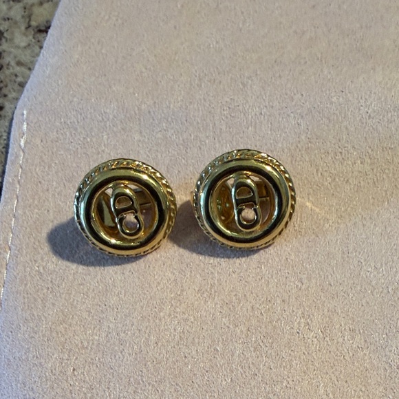 Dior Jewelry - Dior Gold Button Clip-on Earrings